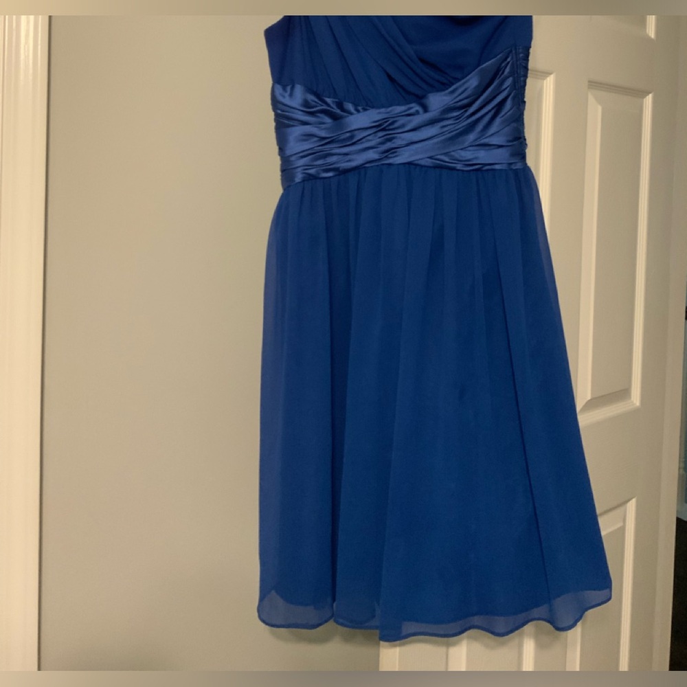 Greek Goddess Royal Blue dress
